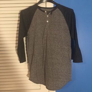Mossimo 3/4 sleeve small baseball style tee
